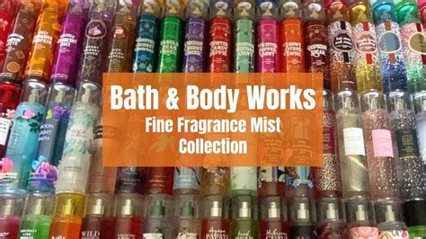 Bath & Body Works HUGE Fine Fragrance Mist Collection! - YouTube