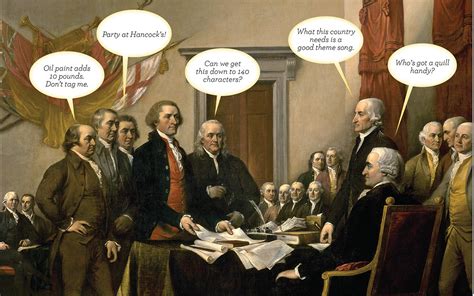 Writing The Declaration Of Independence Painting at PaintingValley.com | Explore collection of ...