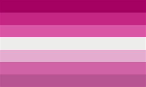 pink lesbian flag for lesbians who love the color... — gays only event