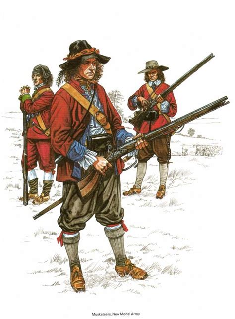 musketeer new model army Modern History, British History, Military Art ...