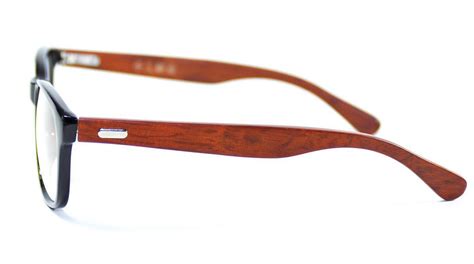 New Mens Womens Wooden Eyeglasses Frames Rx Spectacles Glasses Frame Eyeglass - Other Vision Care