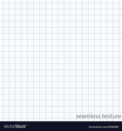 Grid seamless texture similar to paper Royalty Free Vector