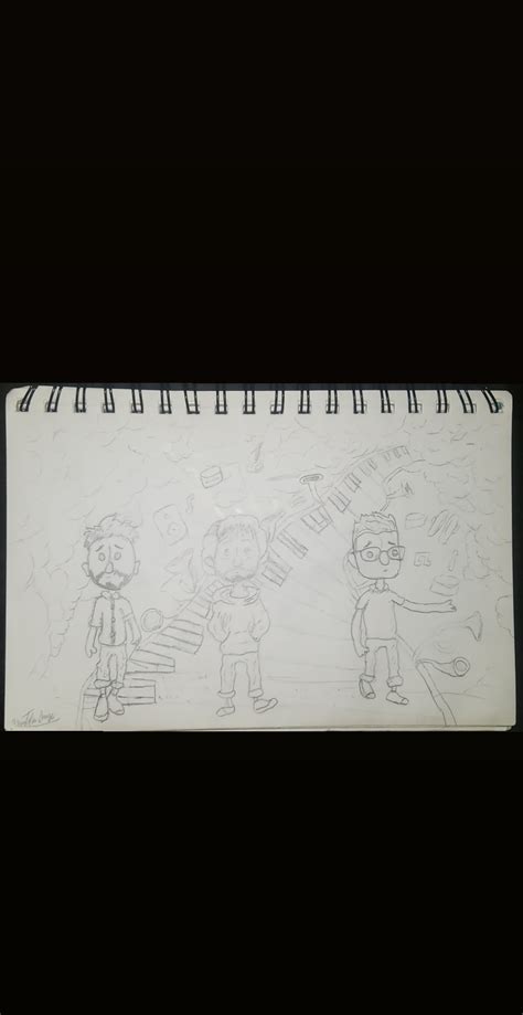 My first ever AJR fan art - tried to combine the album covers of The ...