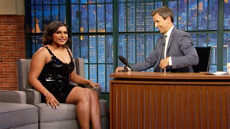 Watch Late Night with Seth Meyers Interview: Mindy Kaling on Playing Disgust in Inside Out - NBC.com