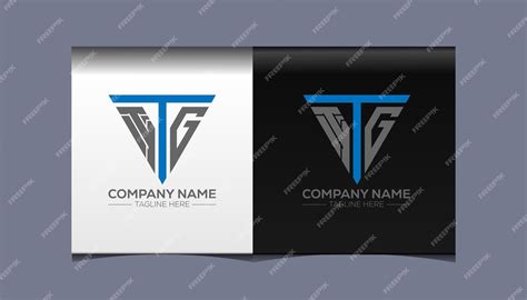 Premium Vector | Itg initial modern logo design vector icon template