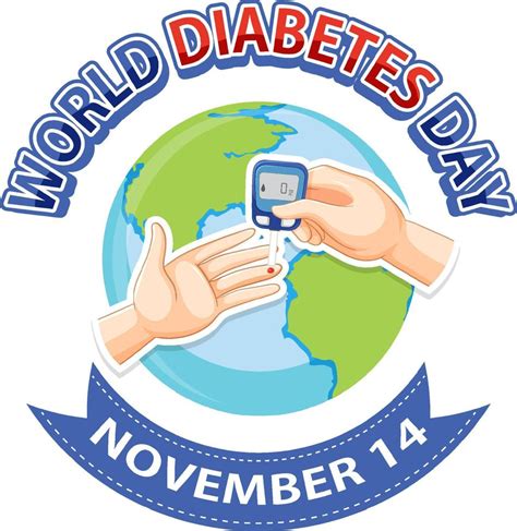 World Diabetes Day Logo Design 11119675 Vector Art at Vecteezy