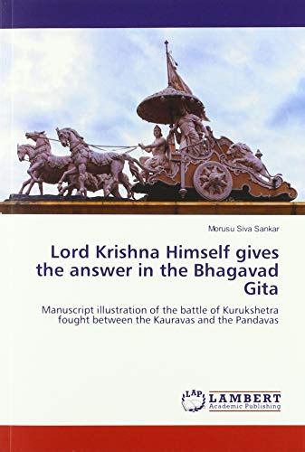 Lord Krishna Himself gives the answer in the Bhagavad Gita: Manuscript illustration of the ...