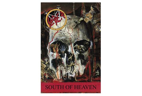 Slayer - South Of Heaven Printed Textile Poster