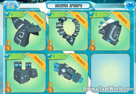 Ancient Armor Codes & Trading - Animal Jam