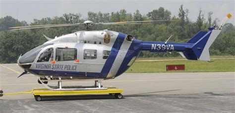 Virginia State Police showcase new medevac helicopter