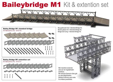 Bailey bridge extension set - Artitecshop