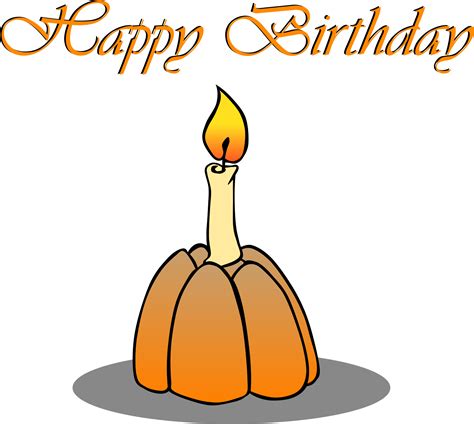 Download HD Thanksgiving Clipart Theme - Thanksgiving Birthday Clipart ...