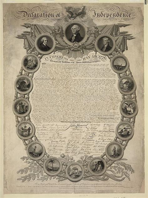 Declaration of Independence Painting by John Binns - Fine Art America