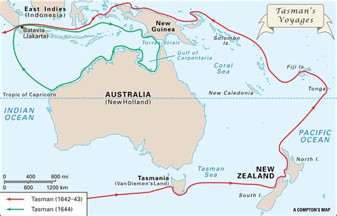 Abel Tasman | Facts, Map, Biography, Ships, & Exploration | Britannica