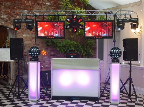 Diamond Bespoke DJ Hire Package | Book Reliable DJ Service | Event Lighting Uplighting