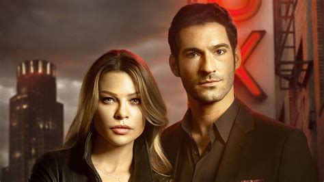 TV Show #Lucifer Chloe Decker Lauren German Lucifer (TV Show) Lucifer Morningstar Tom Ellis #4K ...