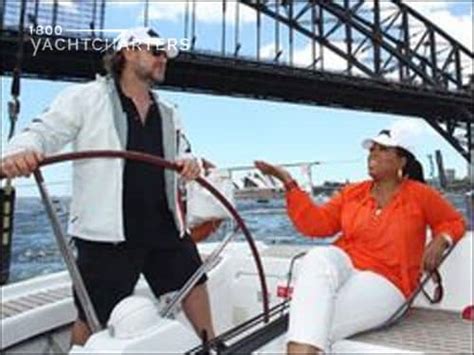 oprah winfrey laughing on a sailboat with russell crowe ...