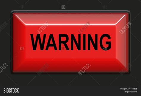 Warning Light Sign Image & Photo | Bigstock