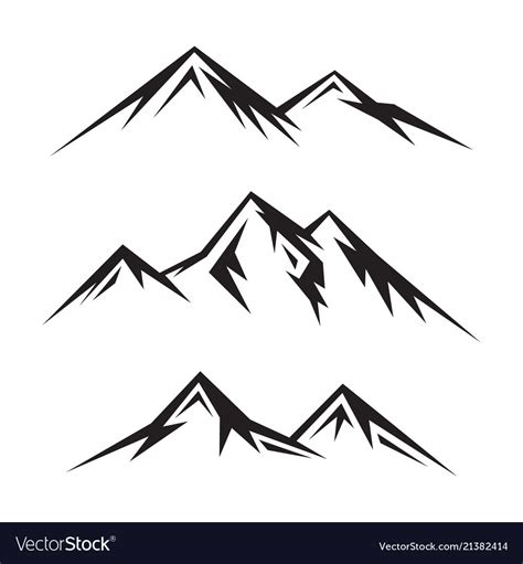 Mountain Vector Map