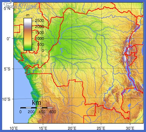 Kinshasa Map Tourist Attractions - ToursMaps.com