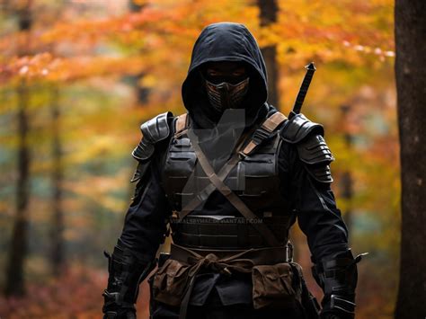 A black ninja by VisualsbyMAL on DeviantArt