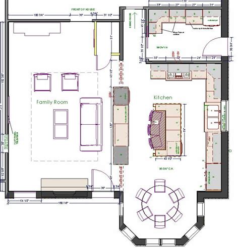 Pin by jamie panaciulli on 224 kitchen plans | Small kitchen floor ...