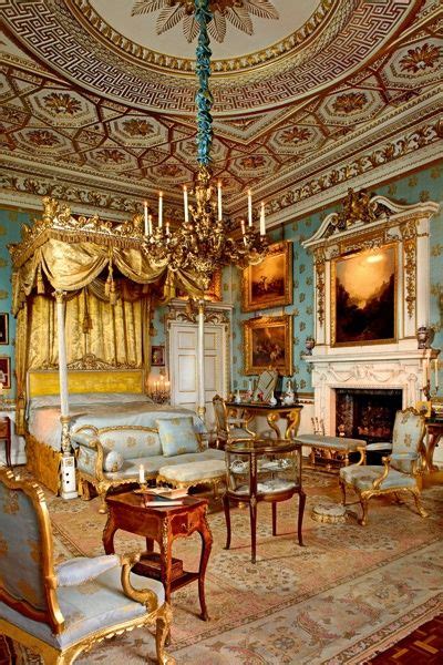 Queen Victoria's Bedroom at Woburn Abbey | Palace interior, Woburn abbey, Castles interior