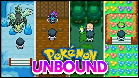 Pokemon Unbound LEGENDARY LOCATIONS [Part 2] | Finding Portals ...