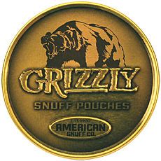 GRIZZLY SNUFF POUCHES 5CT ROLL - Smokes-Spirits.com