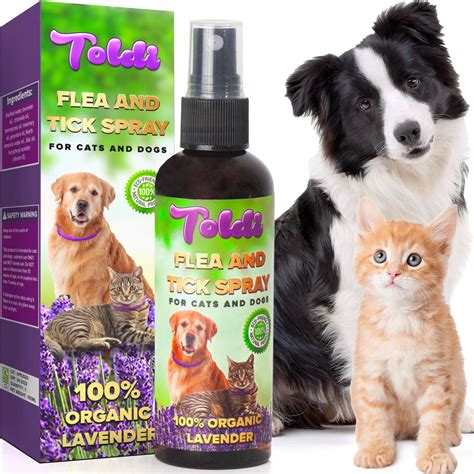 Flea Spray used as Dog Flea & Tick Treatment - Flea Treatment for Cat - Flea Spray for Home ...