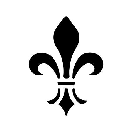 Big Fleur De Lis Stencil - ClipArt Best