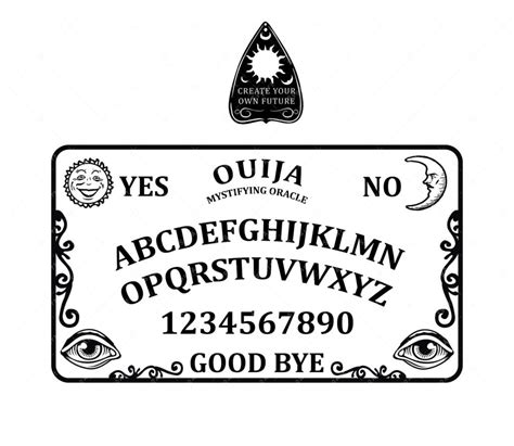 Classic Ouija Board SVG - Ditalgo - Digital Goods Store