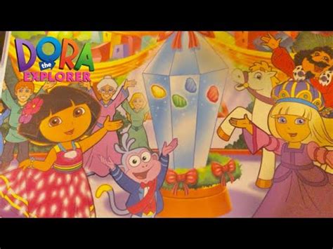 Dora the Explorer Book- Dora Saves the Crystal Kingdom - YouTube