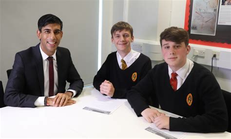 Richmond School students interview Rishi Sunak MP - Richmondshire Today