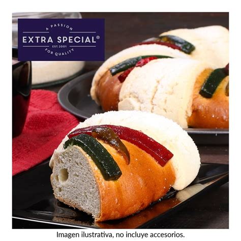 Rosca de reyes ExtraSpecial mediana tradicional 500 g | Walmart