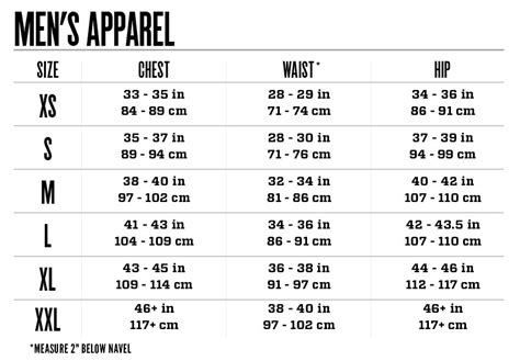 Men's Belt Size Conversion | Literacy Basics