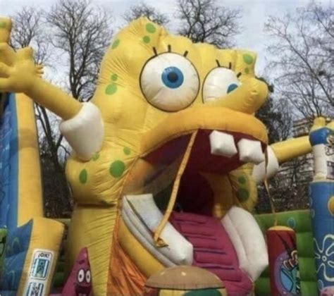 Cursed inflatable spongebob : r/MakeMeSuffer