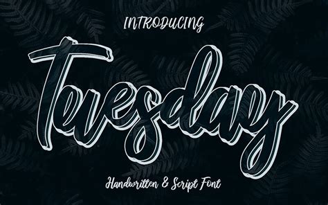 Tuesday font | Fonts2u.com