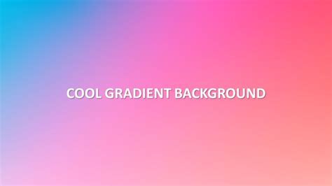 Gradient PowerPoint Template