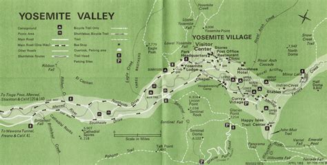 Yosemite Historic Maps (Yosemite Library Online)