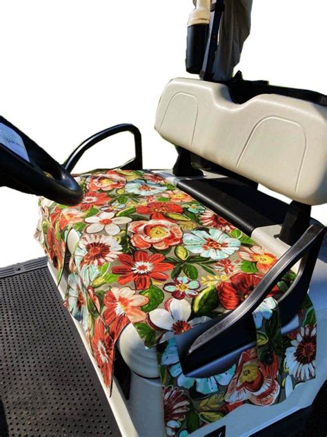 EZGO Club Car Universal Golf Cart Seat Cover with pockets