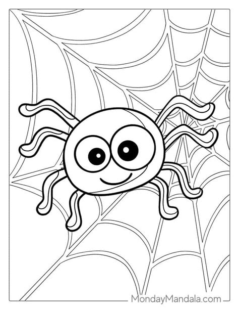 Spider Coloring Page