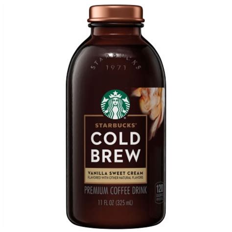 Starbucks® Cold Brew Vanilla Sweet Cream Iced Coffee Drink, 11 fl oz - Ralphs