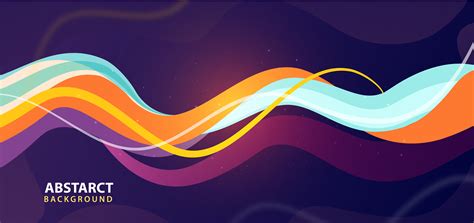 Colorful Abstract Waves 104261 Vector Art At Vecteezy 2E0