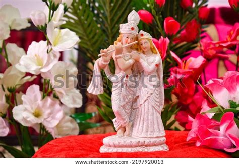 Editorial Photo Radha Krishna Figurine Flower Stock Photo 2197920013 | Shutterstock