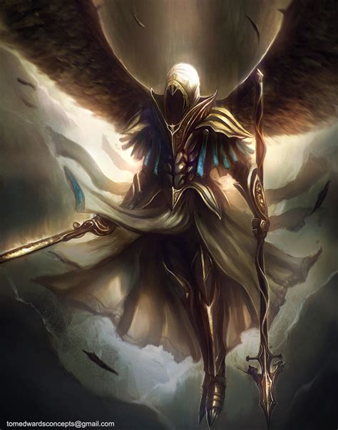 Archangel by TomEdwardsConcepts on DeviantArt