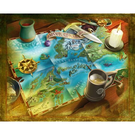 Eternal Realms Map – The Voyager’s Workshop