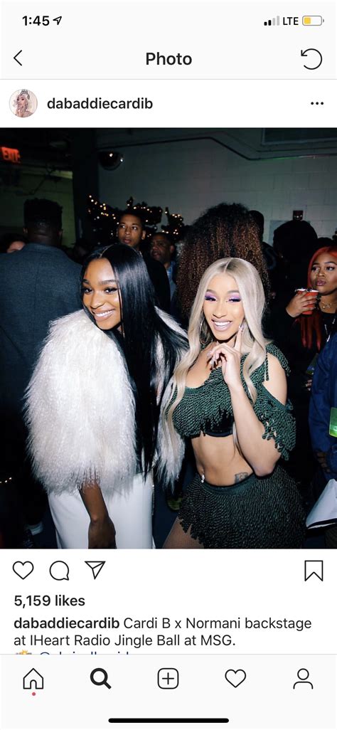 Cardi B and Normani | Cardi b, Cardi, Women