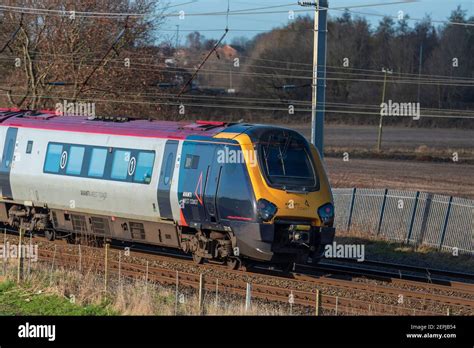 Avanti West Coast Super Voyager in new livery at Winwick on the West ...