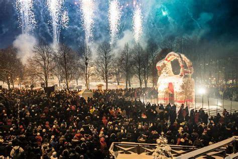 The tradition of Yule goat burning in Sweden | Swedish christmas traditions » Tripfreakz.com